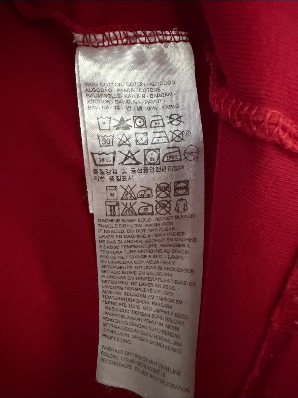 Levi's White and Deep Red Crew Neck Tee Duo - Picture 8 of 12